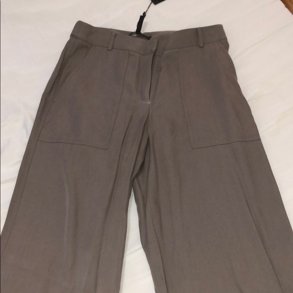 BCBG pleated wide leg pant, NWT